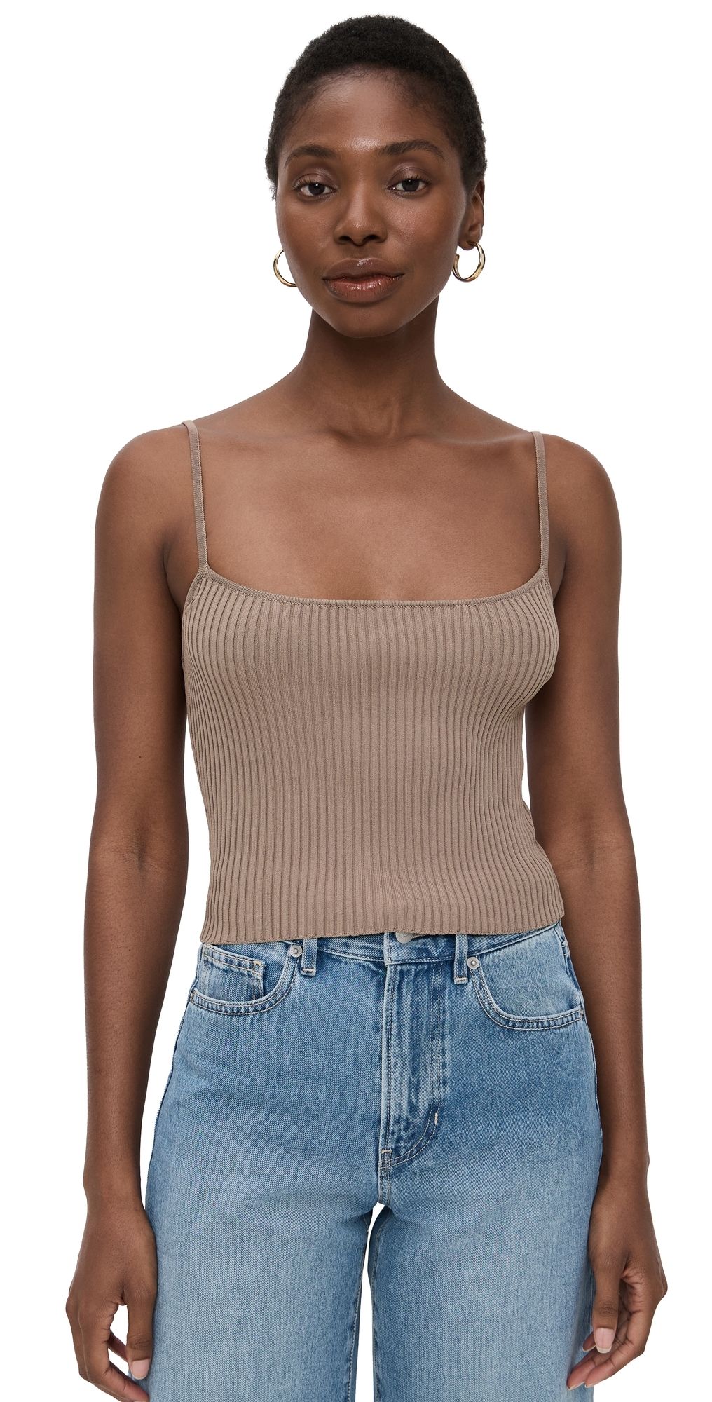 STAUD Soleil Tank Taupe XL
