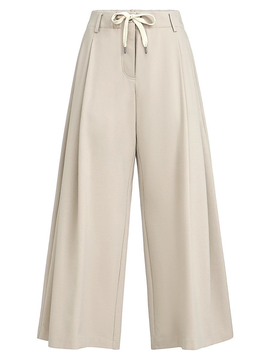 Women's Couture Interlock Trousers - Beige - Size XXXXL