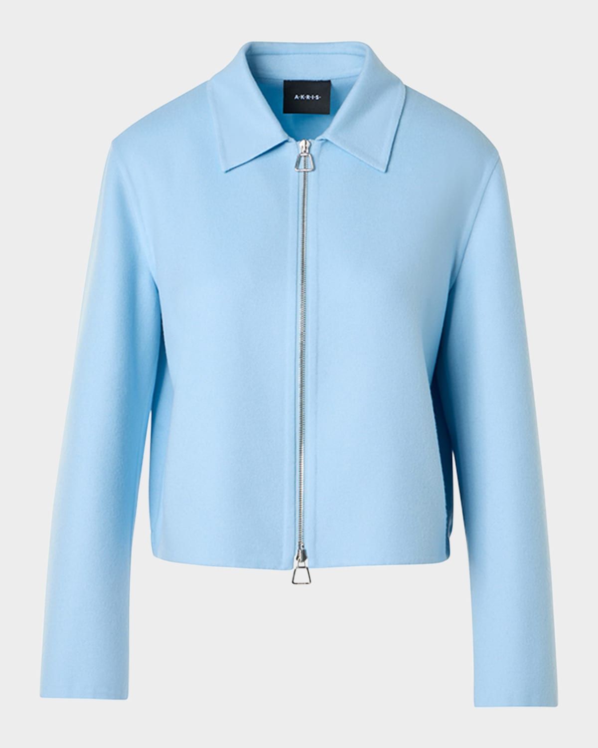 Harmony Cashmere Short Zip Jacket
