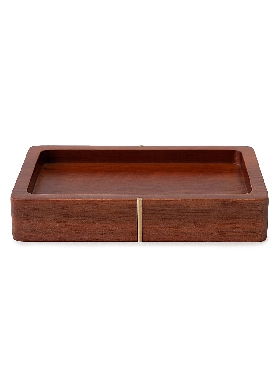 Sutton Acacia Wood Soap Dish - Acacia Wood