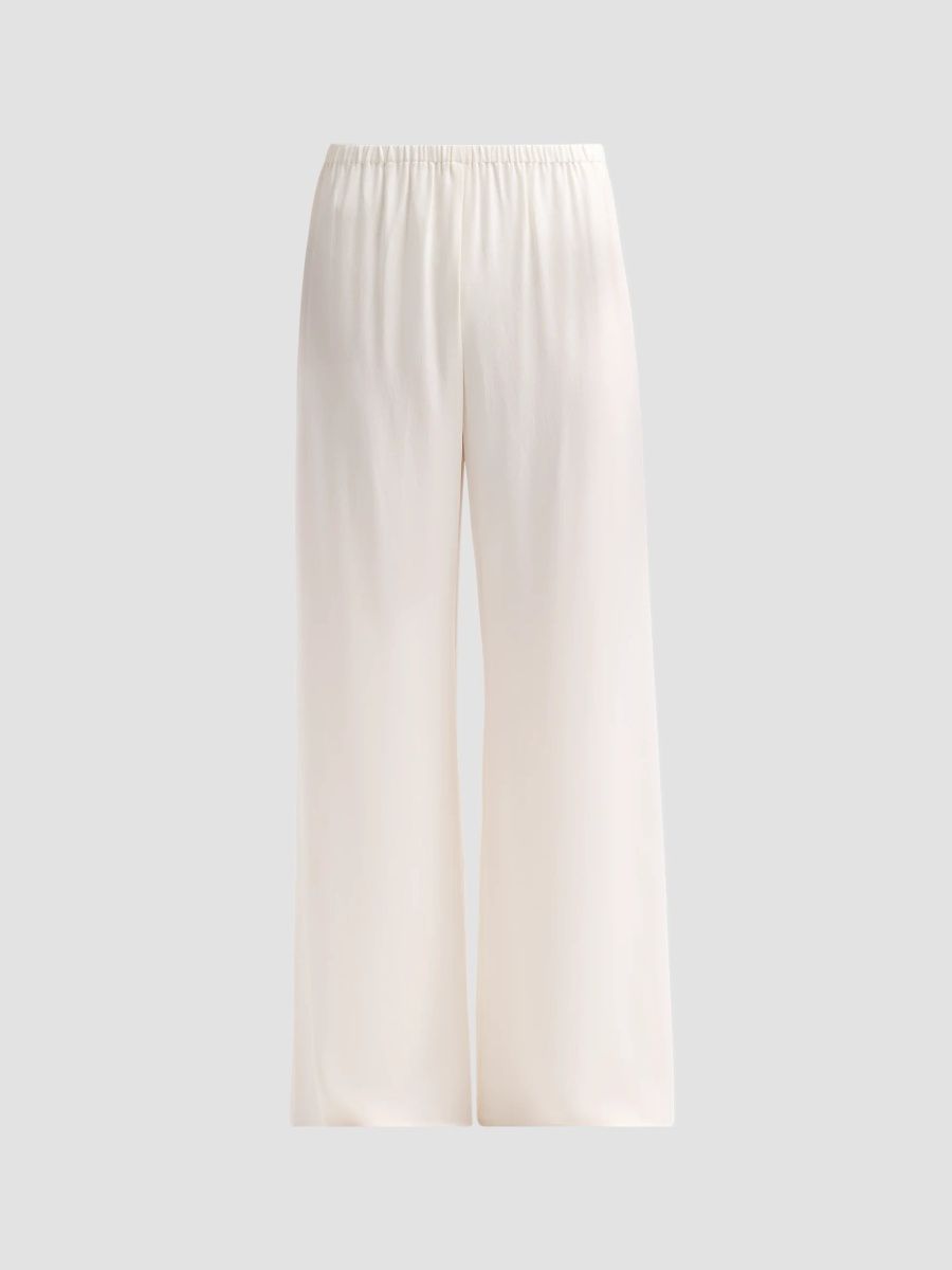 SIMKHAI Women's Roni Wide-Leg Pants - Ivory - Size Large