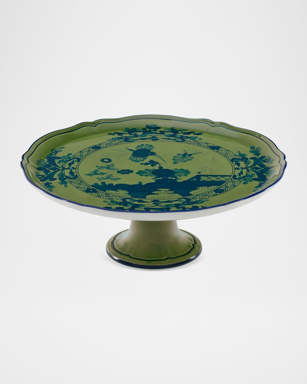 Oriente Italiano Malachite Cake Stand