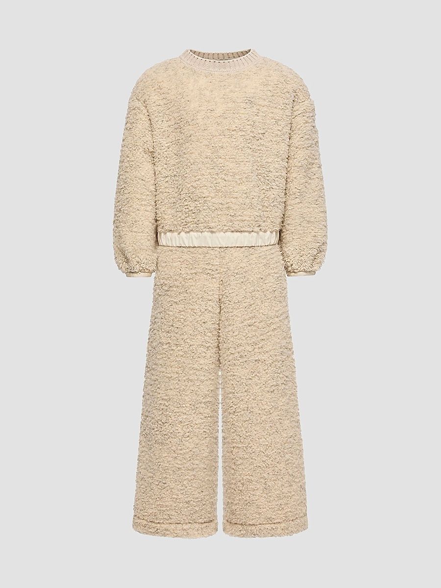 Moncler Girl's Little Girl's & Girl's' Set in Teddy - Light Beige - Size 14