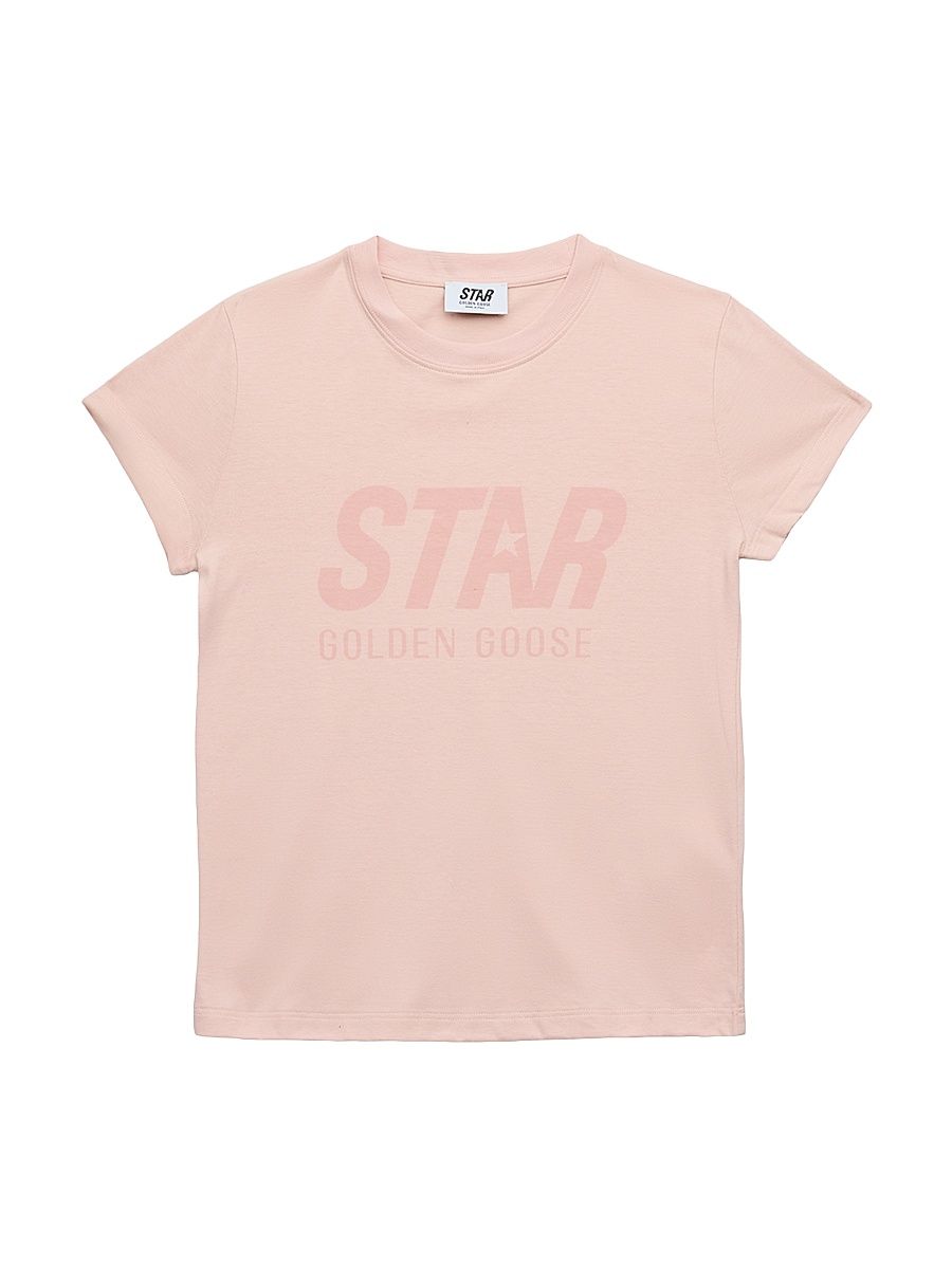 Little Girl's & Girl's Logo Cotton T-Shirt - Pink - Size 12