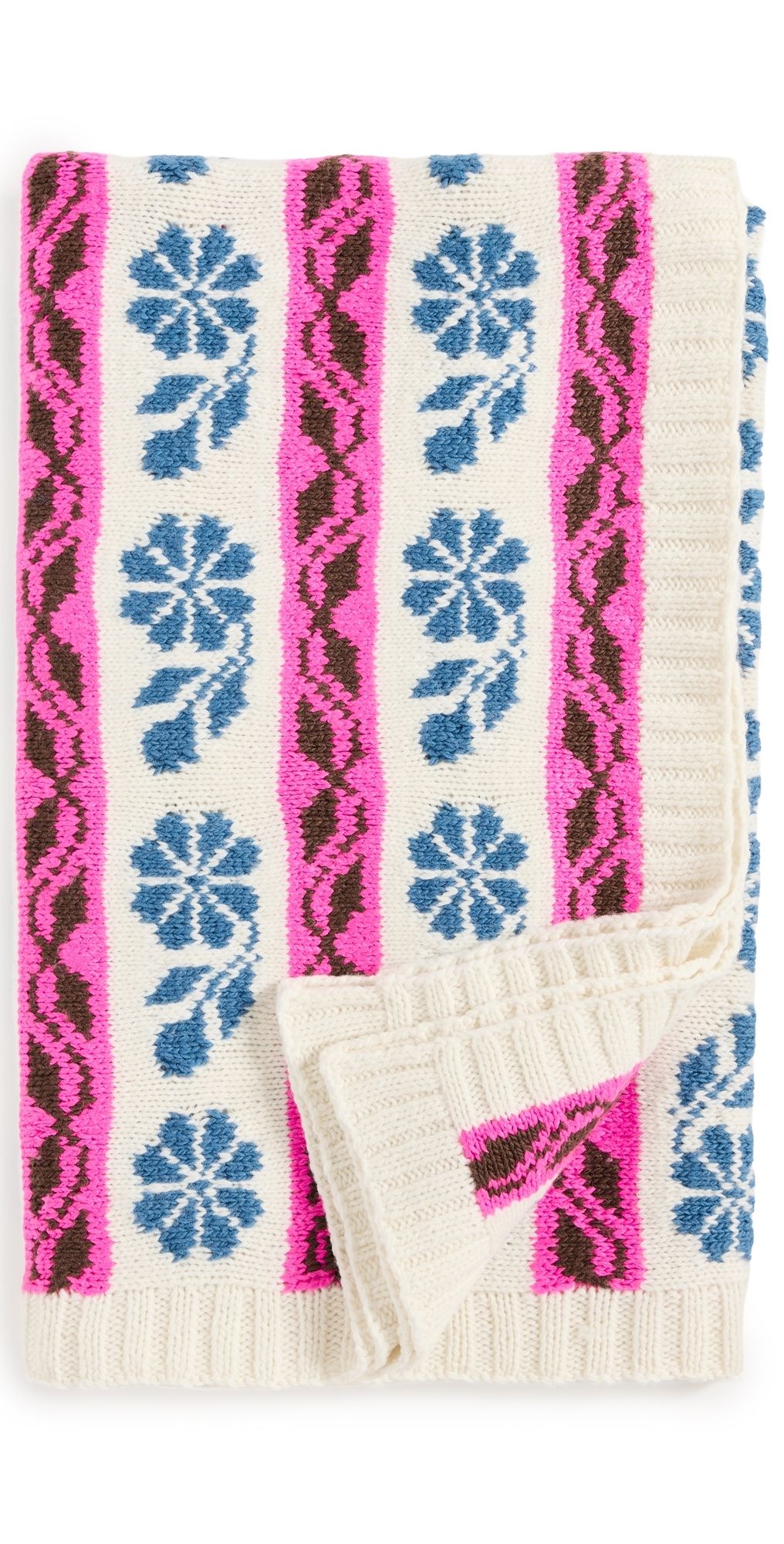 Sea Mavis Knit Throw Multi One Size