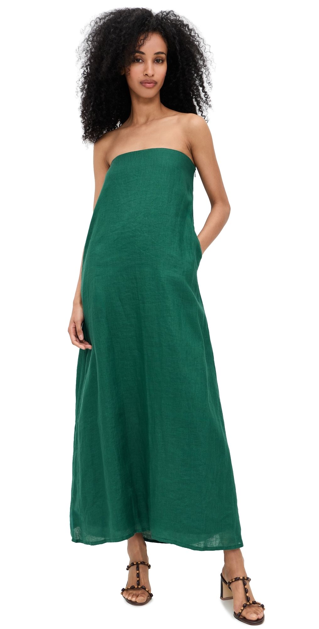 MIKOH Thani Maxi Dress Malachite 3