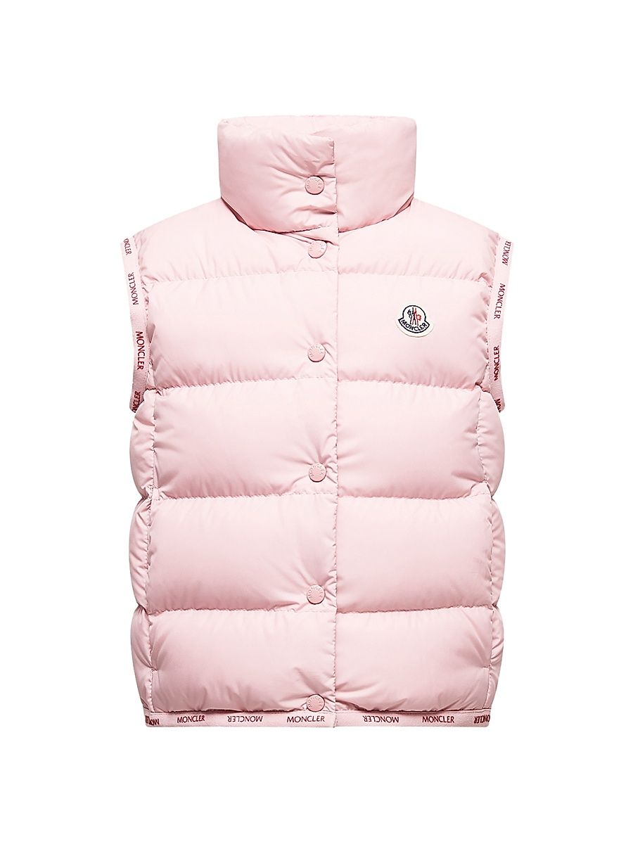Little Girl's & Girl's Badia Puffer Vest - Pink - Size 12