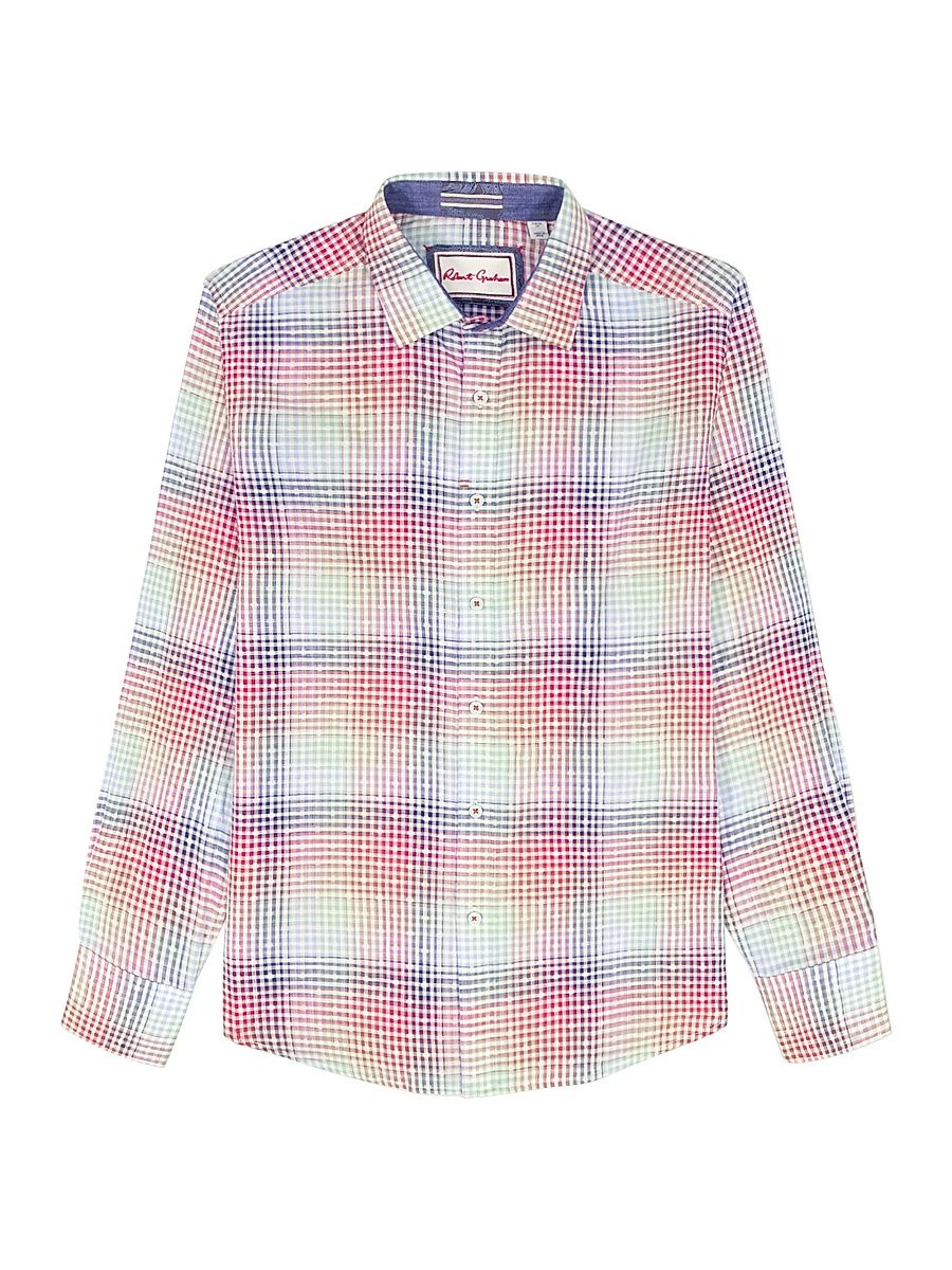 Men's Ligett Gingham Shirt - Size XXL