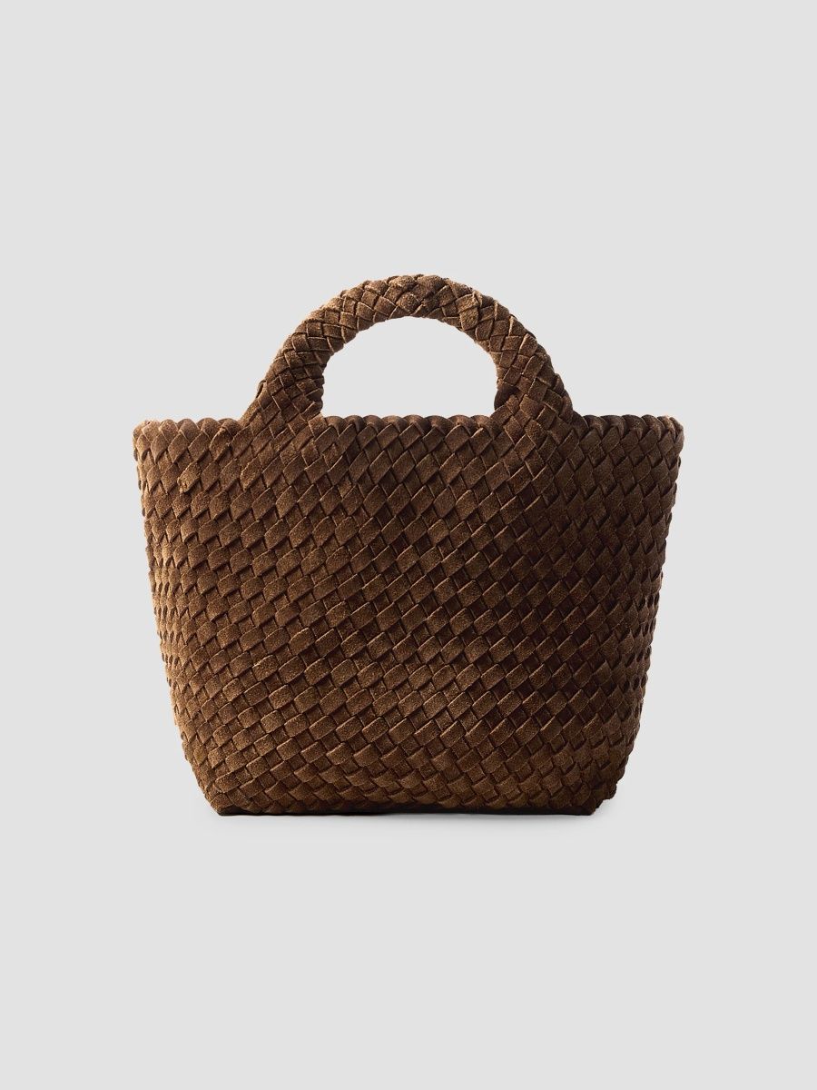 Naghedi Women's St. Barths Small Suede Tote Bag - Teak