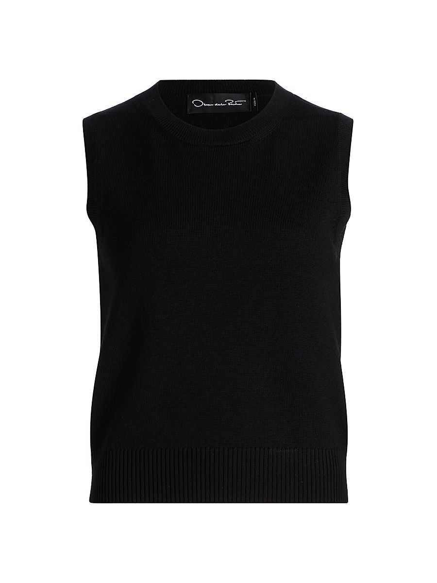 Women's Virgin Wool Tank - Black - Size Large