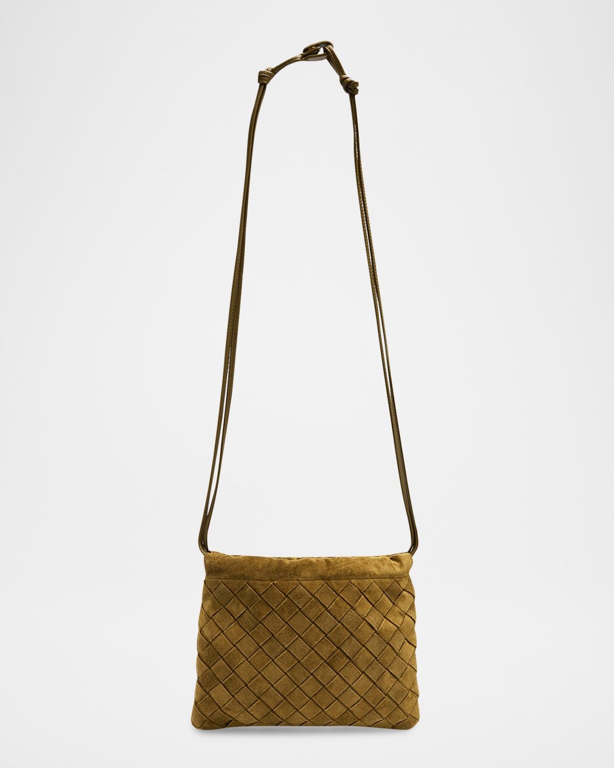 Small Suede Pouch Bag