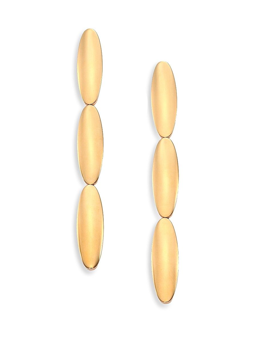 Women's Roulette 18K Rose Gold Drop Earrings - Rose Gold