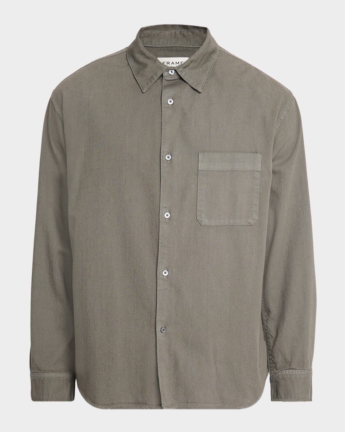 Men & apos;s Cotton Modern-Fit Button-Down Shirt