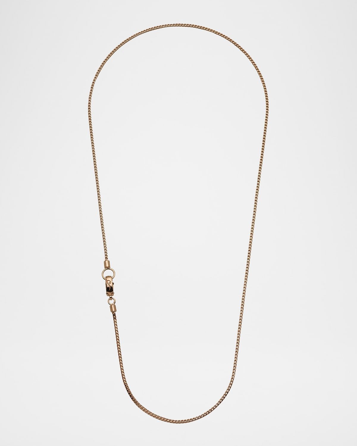 Men & apos;s Ulysses Ultrafine Franco Chain Necklace, 62mm