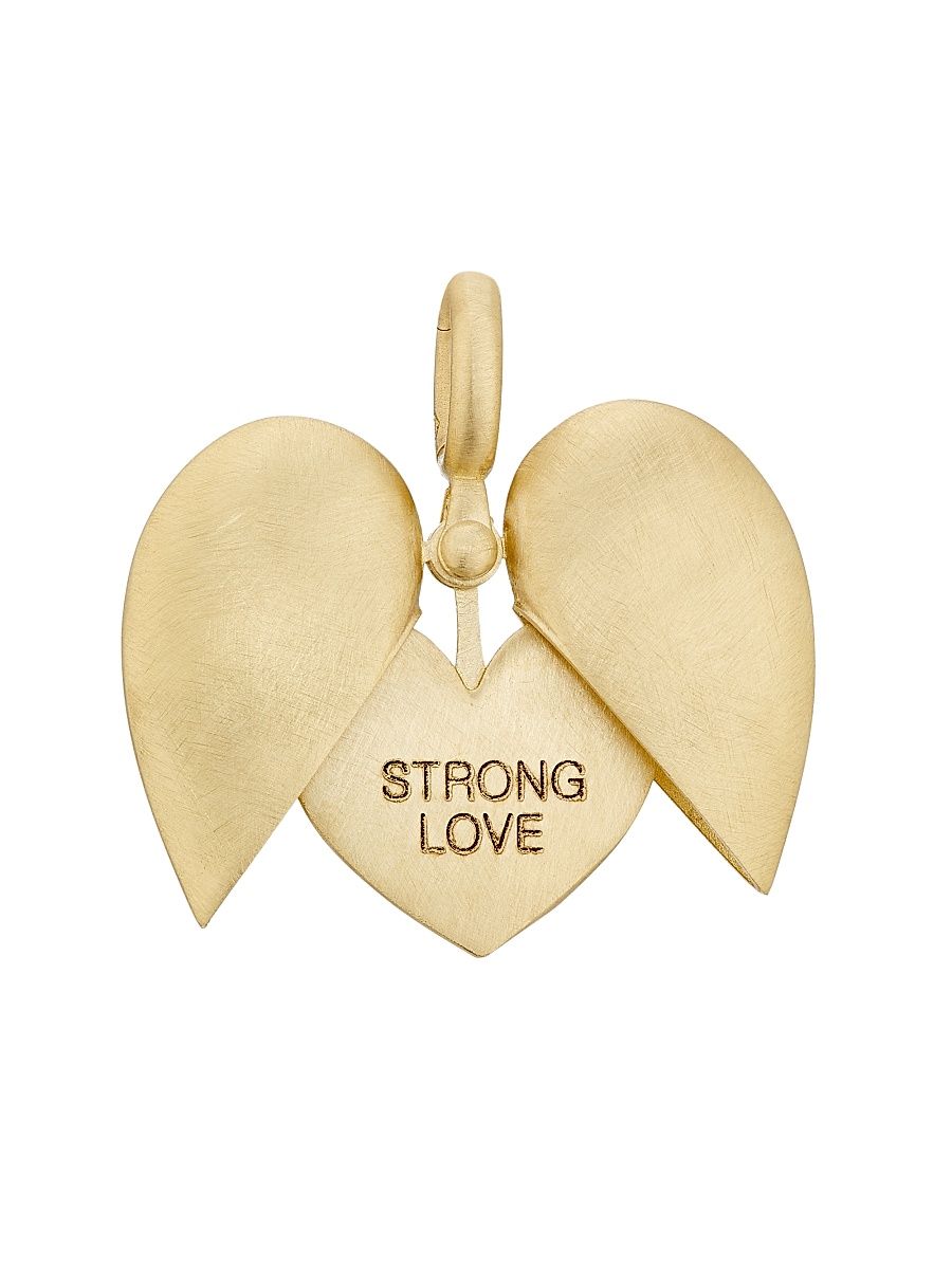 Women's Paulette 14K Yellow Gold Heart Charm - Yellow Gold