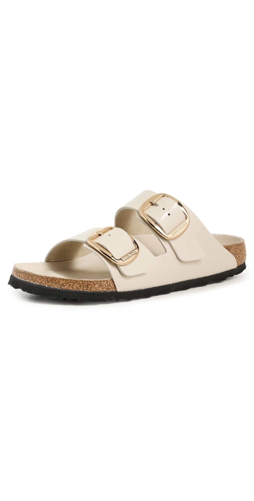 Birkenstock Arizona Big Buckle High Shine Sandals Oyster 41