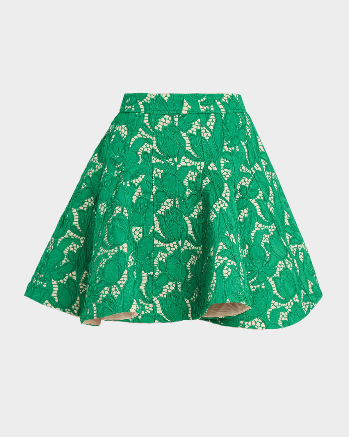 Kalle Guipure Lace Circle Skirt