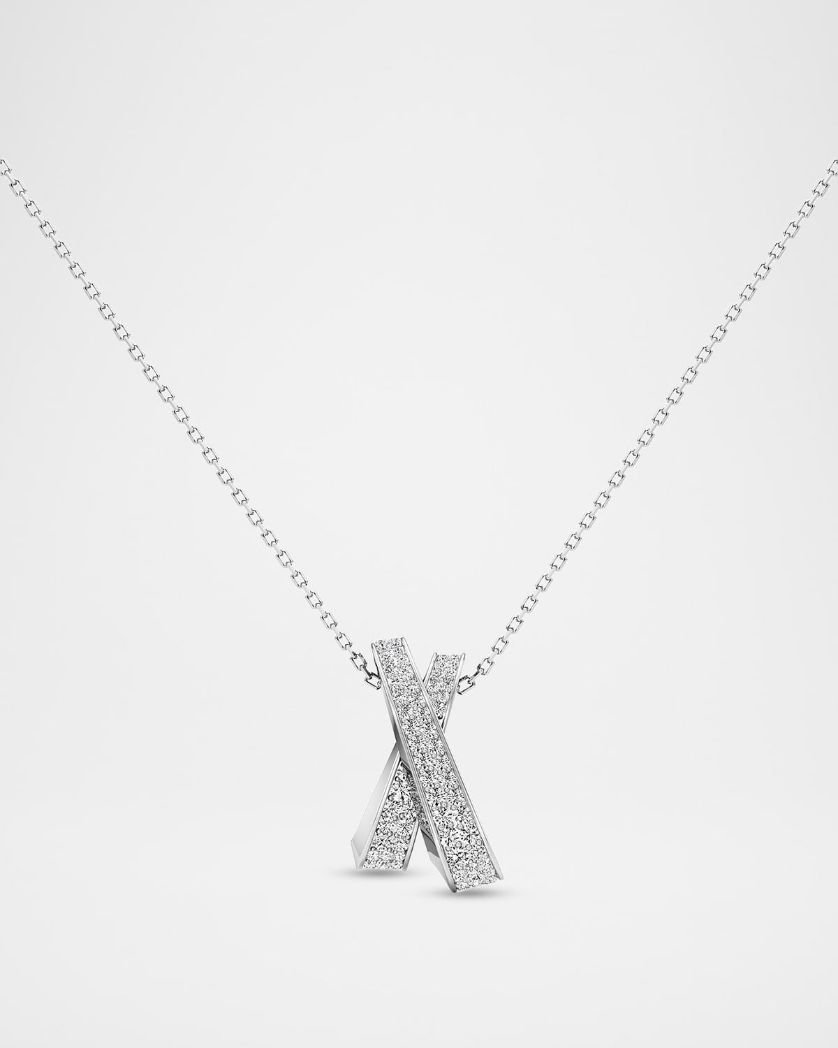 Infinite Lab-Grown Diamond Pave Pendant Necklace