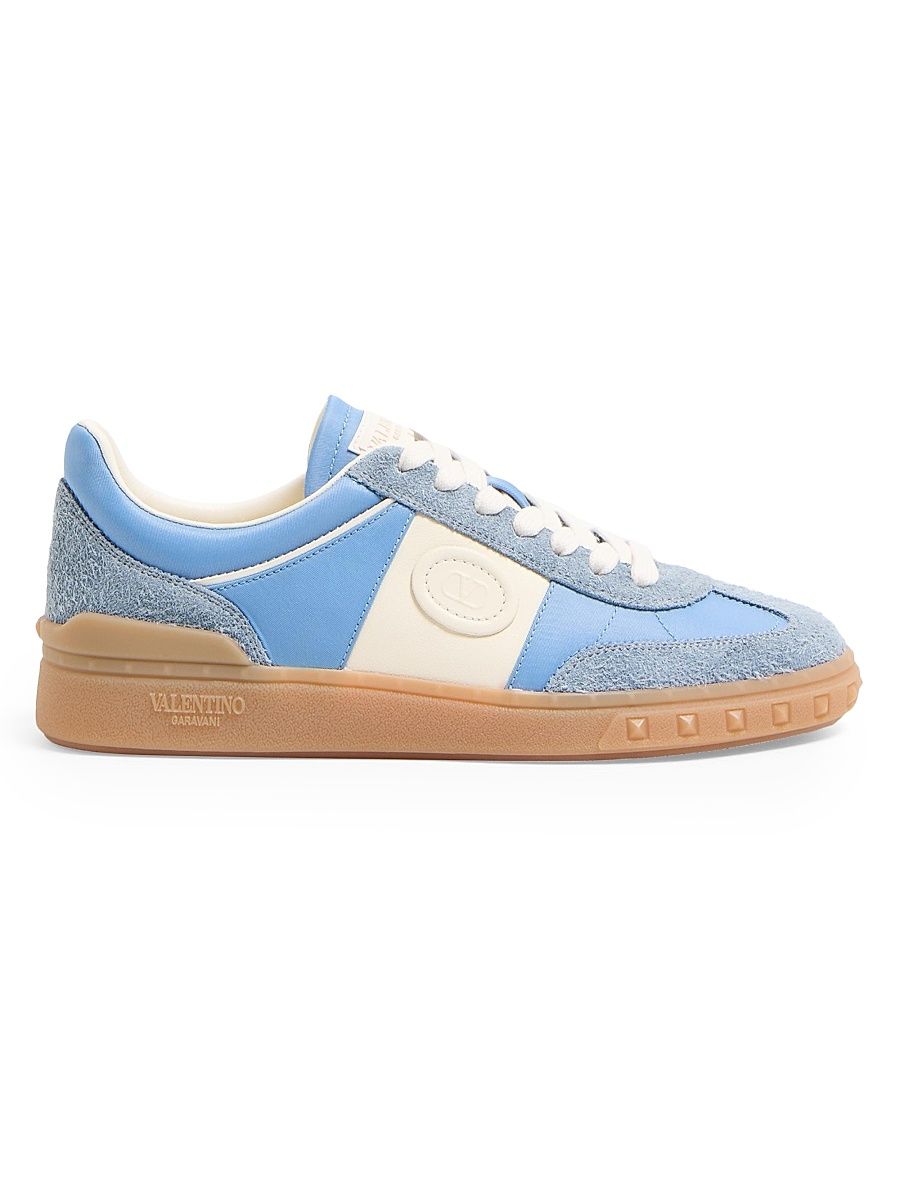 Women's Upvillage Sneakers in Crust Leather - Grey Azure - Size 11