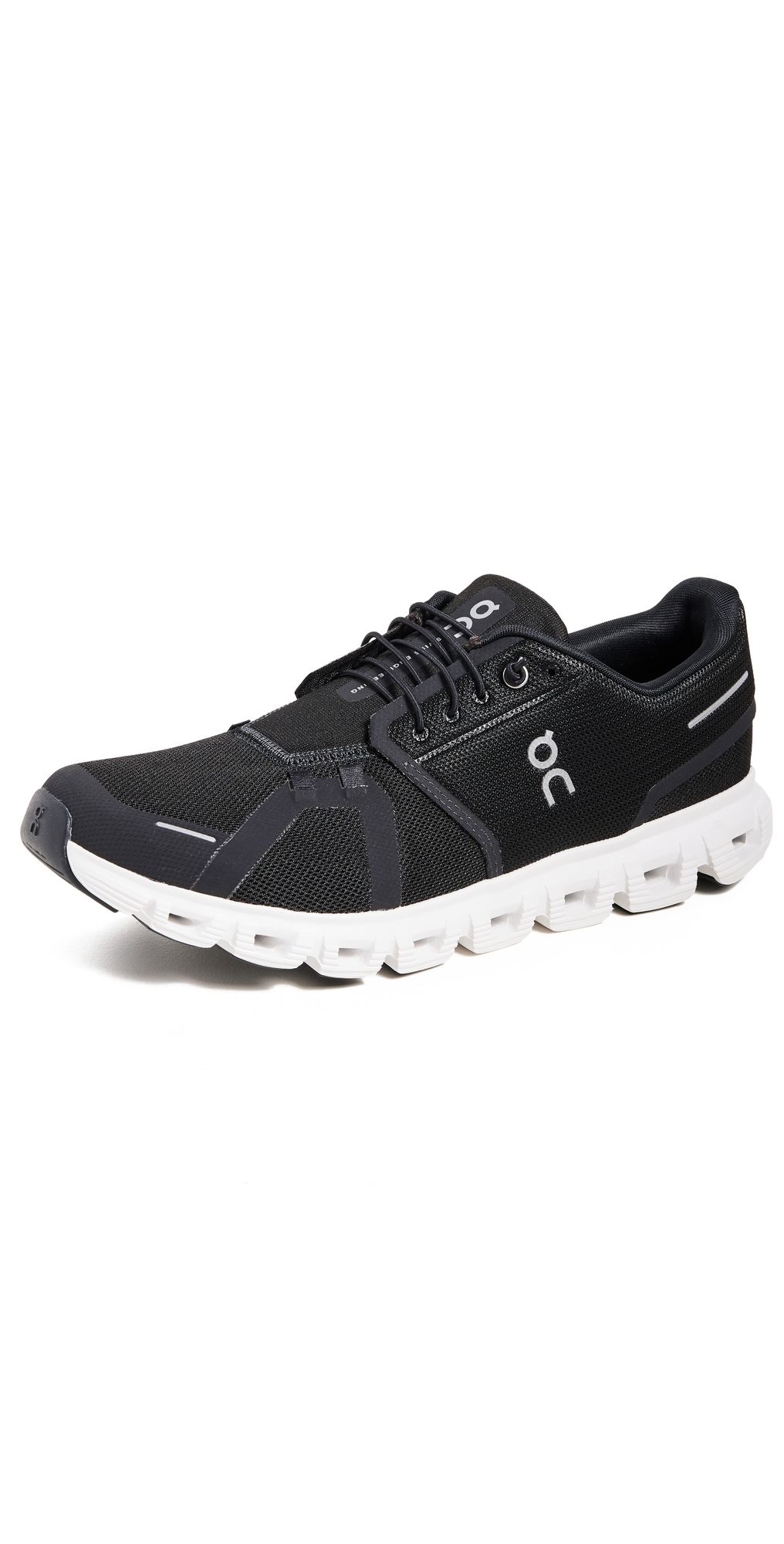 On Cloud 6 Sneakers Black White 9.5