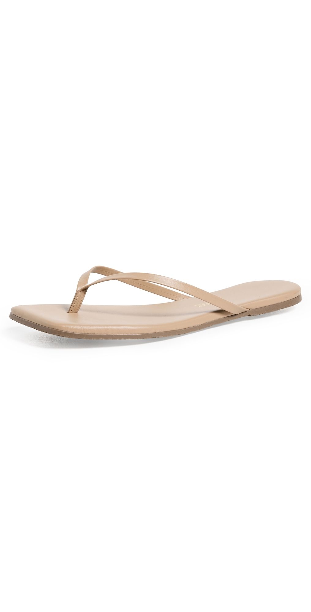 TKEES Square Toe Lily Flip Flops Cocobutter 9