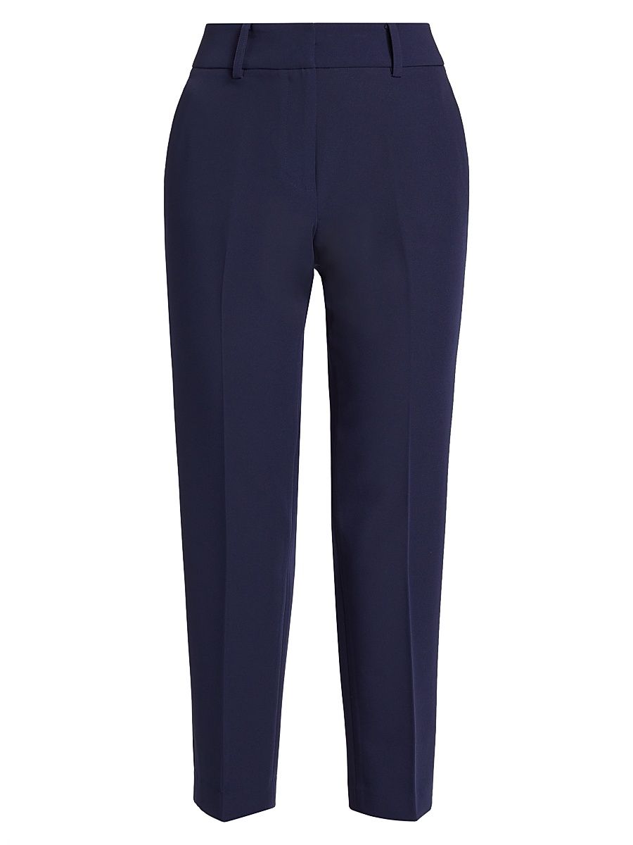 Women's Nicola Cady Slim-Fit Pants - Navy - Size 12