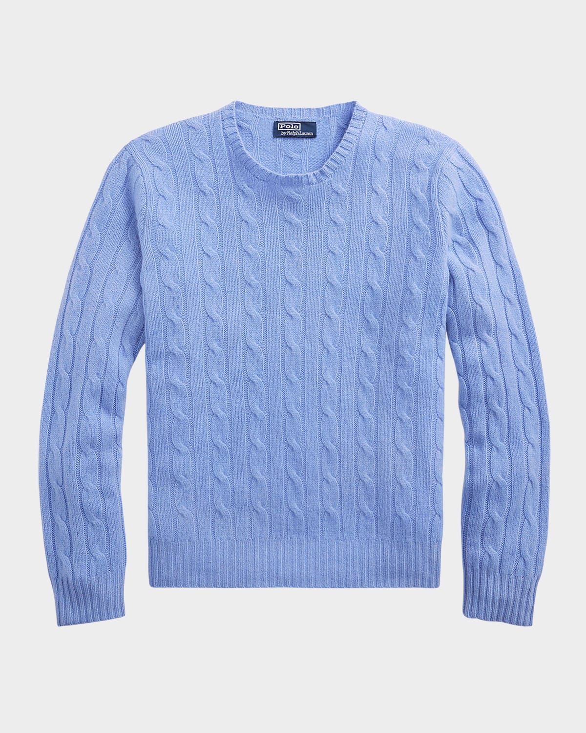 Unisex Iconic Cable-Knit Cashmere Sweater