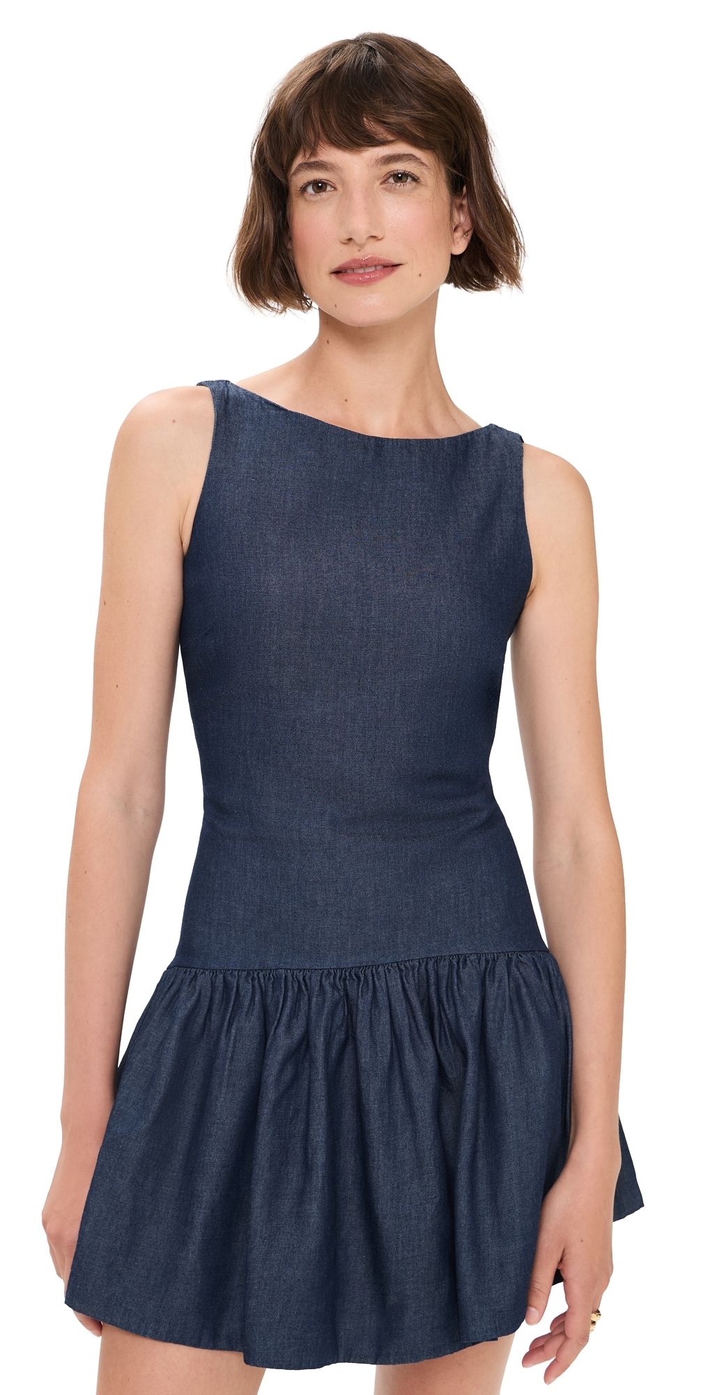 Peixoto Addison Mini Dress Blue Denim XS