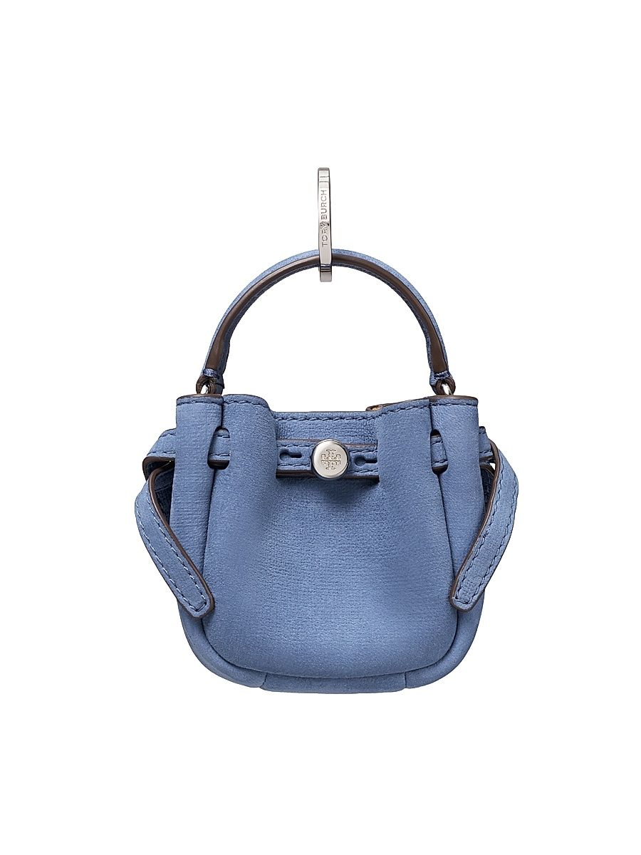Women's Romy Bucket Bag Key Fob - Soft Blue