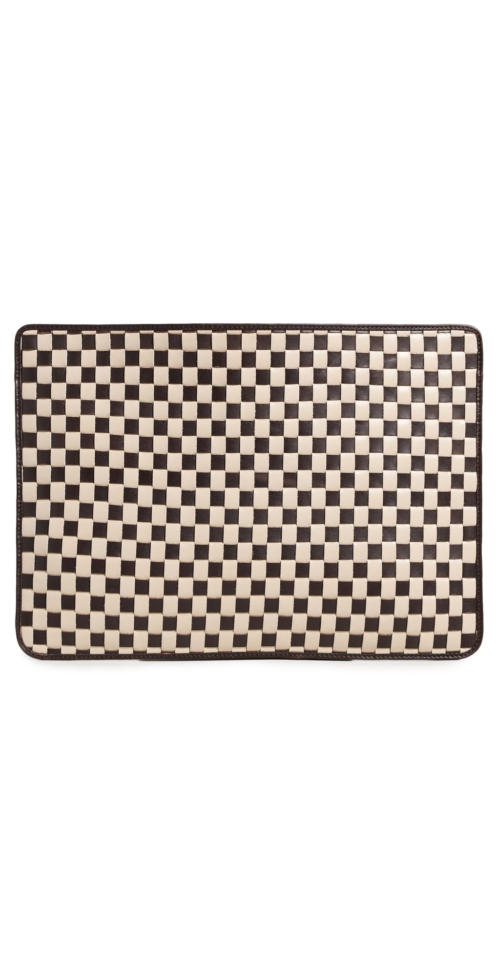 Bembien Checkered Lia Laptop Case 15" Brown/Cream Check One Size