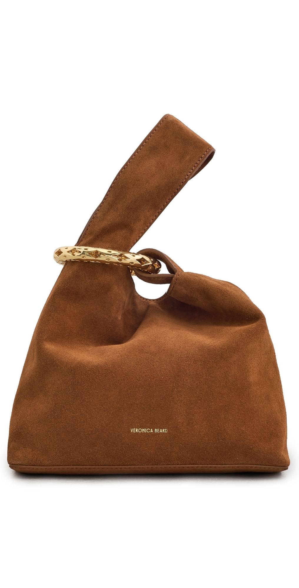 Veronica Beard SUEDE VERONICA BEARD SWING BAG Tobacco One Size
