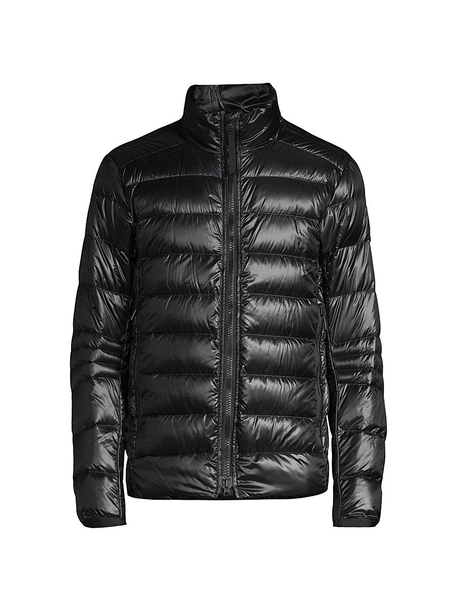 Canada Goose Men's Crofon Down Puffer Jacket - Black - Size Medium