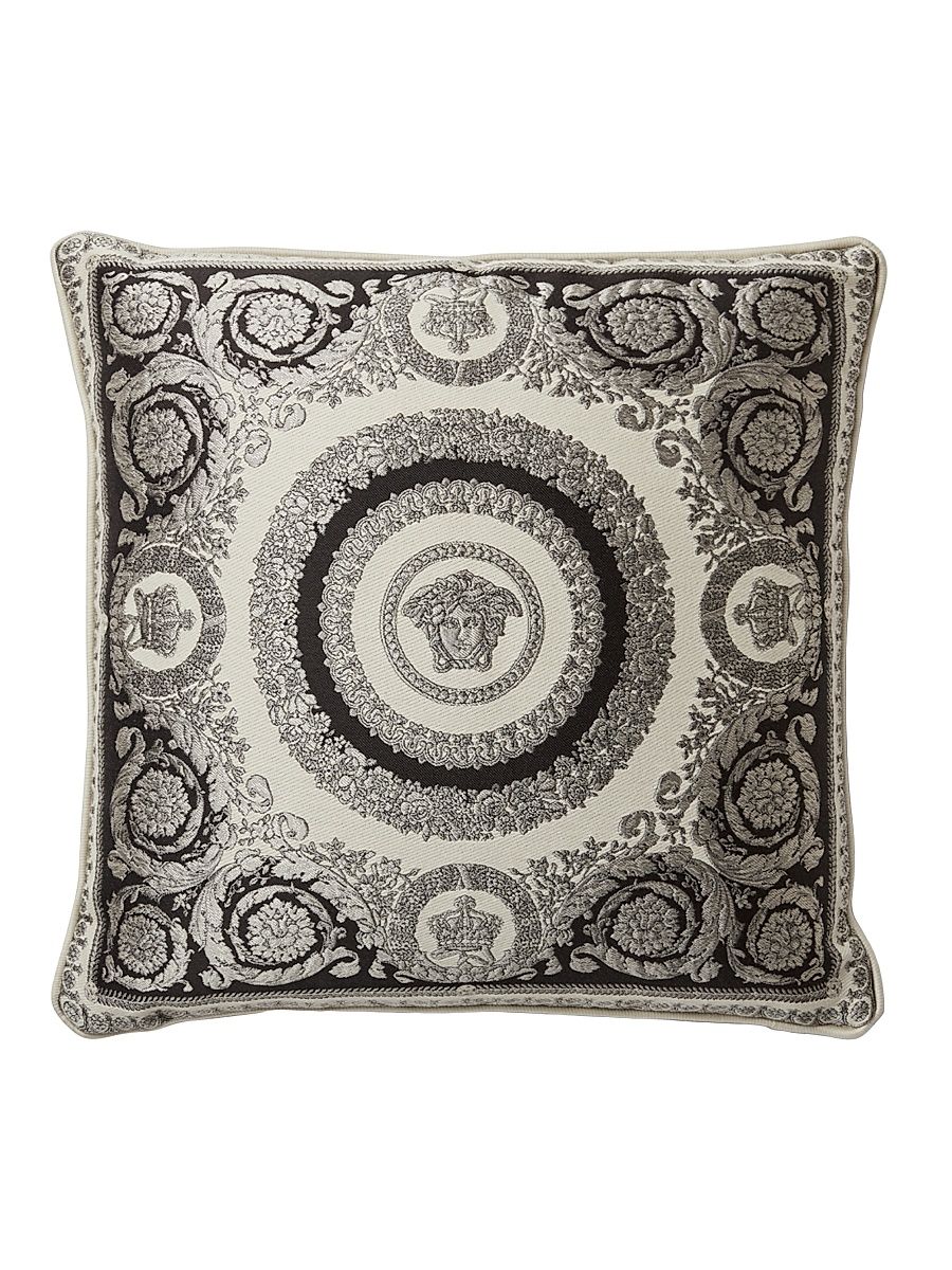 Crete De Fleur Cushion - Silver