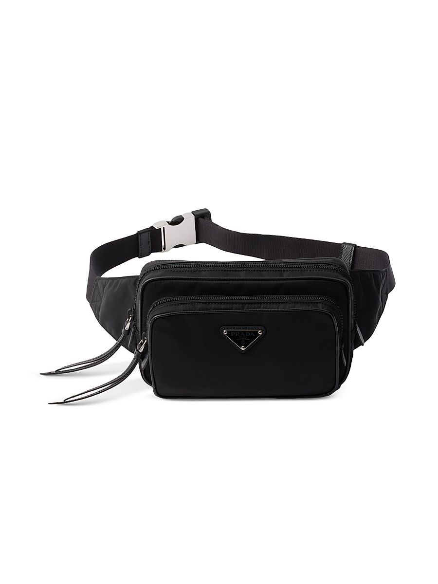 Women's Re-Nylon Belt Bag - Black