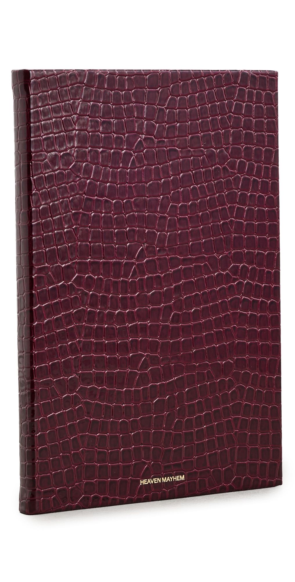 Heaven Mayhem Journal Merlot One Size