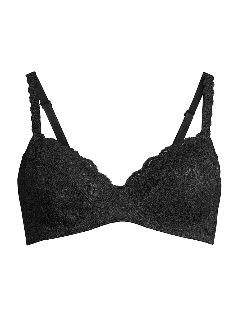 Women's Never Say Never Side Support Bra - Black - Size 32F
