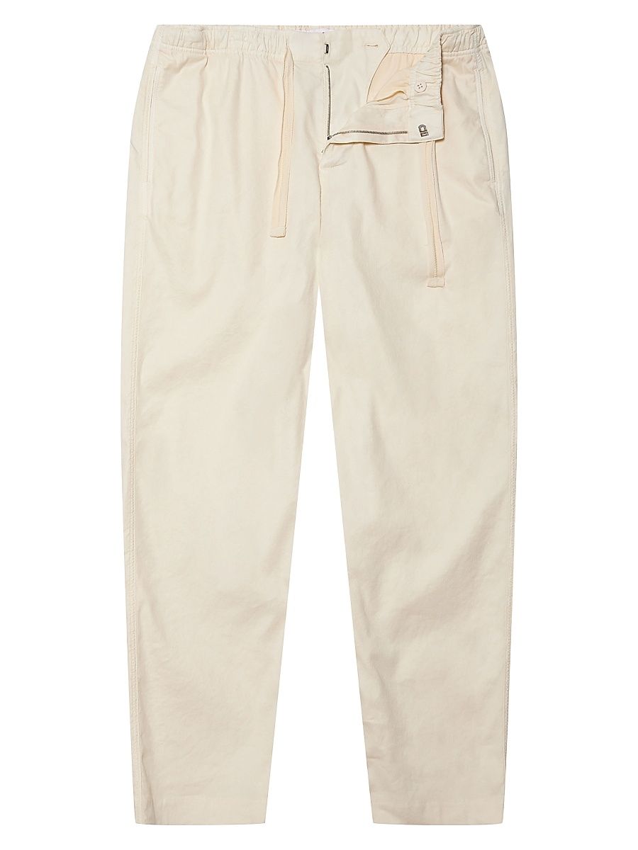 Men's Alex Drawstring Pants - Latte - Size 40