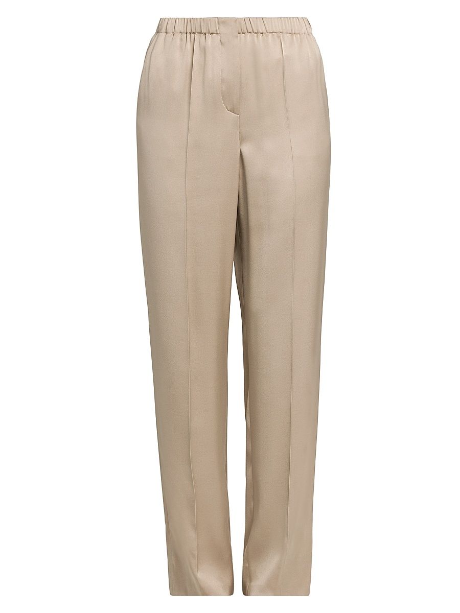 Women's Silk Satin Pants - Savannah - Size 10
