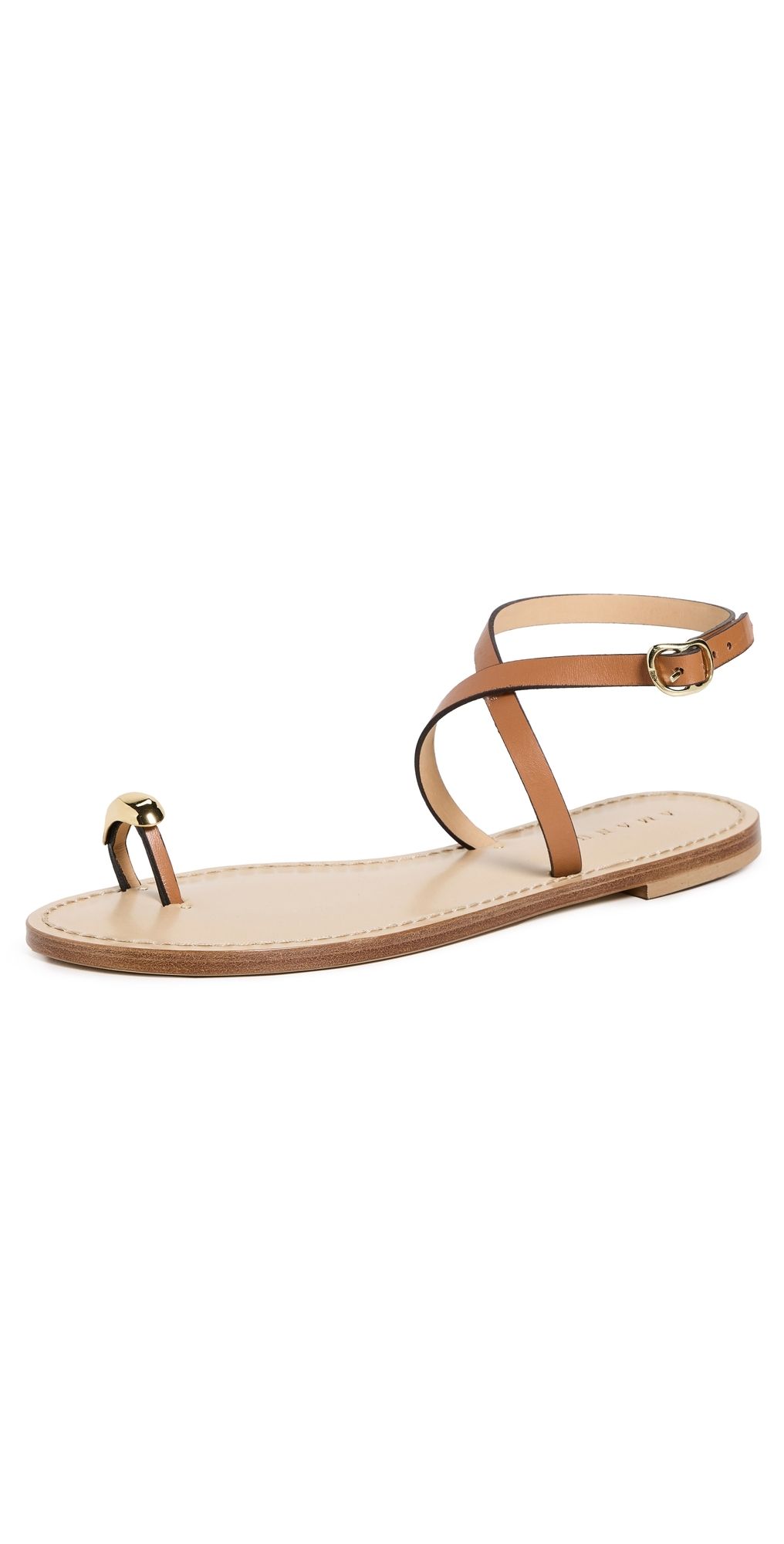 AMANU The Kigali Sandals Cognac 210 10