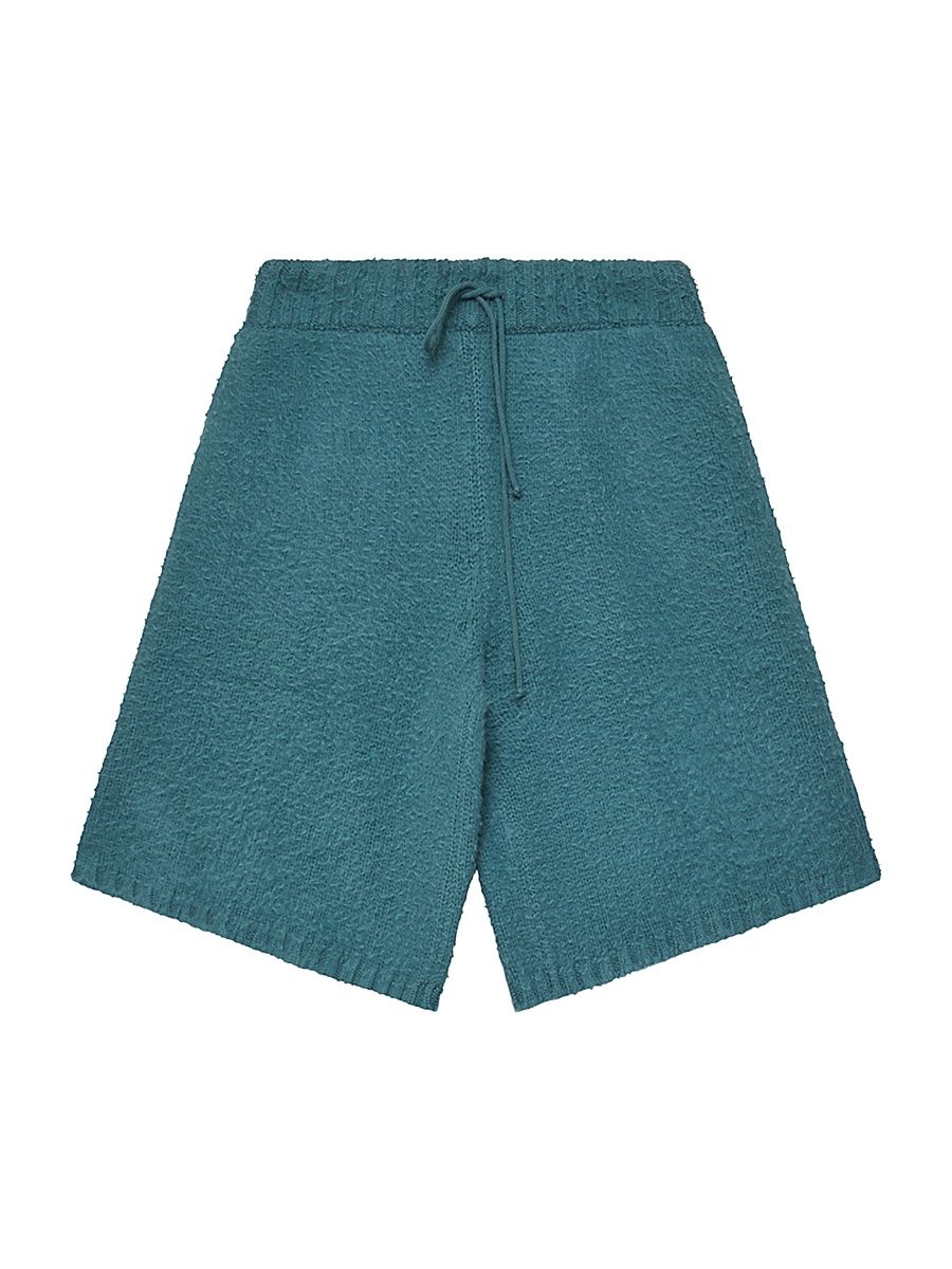 Men's Vail Textured Cashmere Shorts - Cypress - Size Large