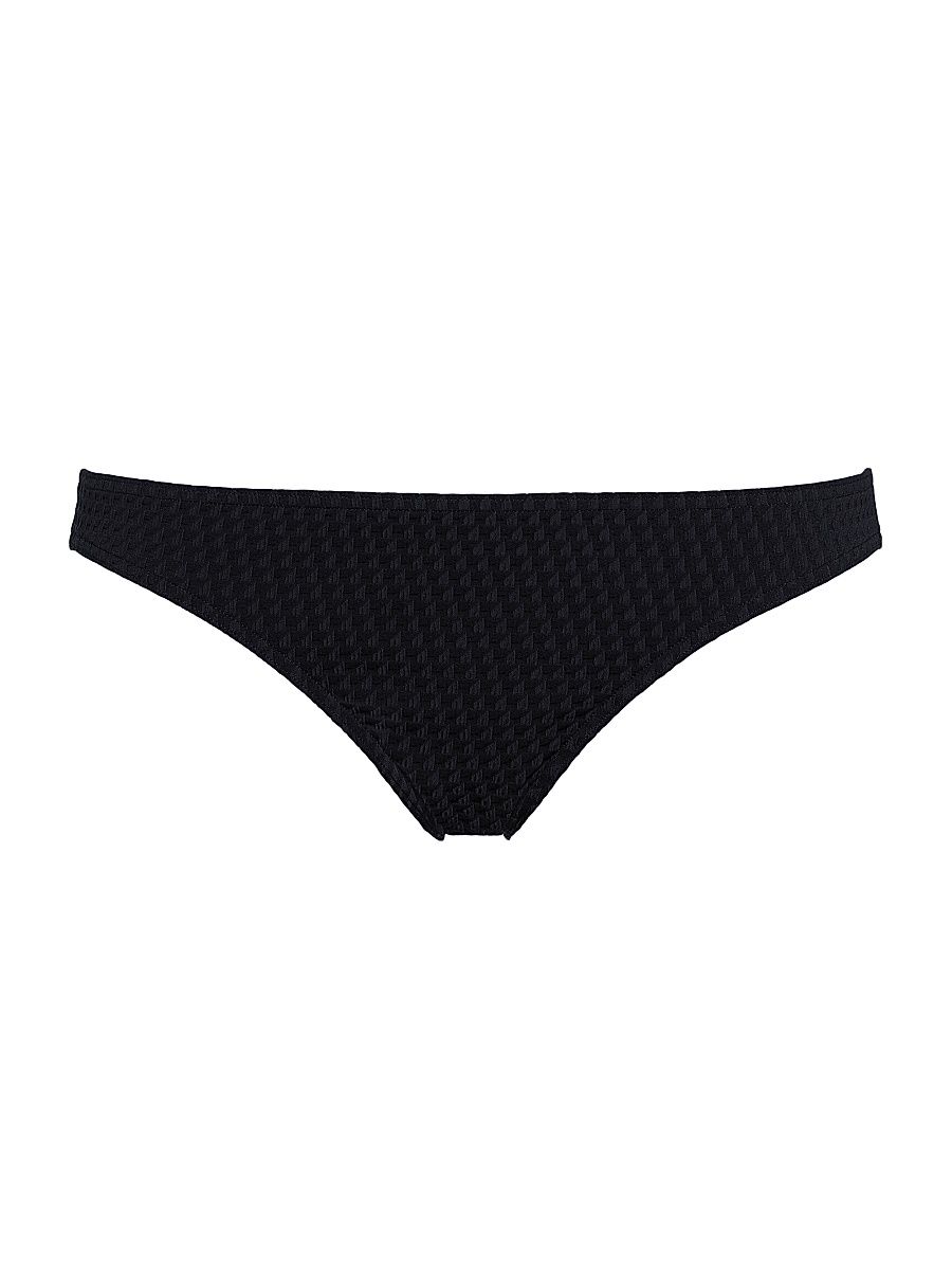 Women's Trends Low-Rise Bikini Bottom - Black - Size 4