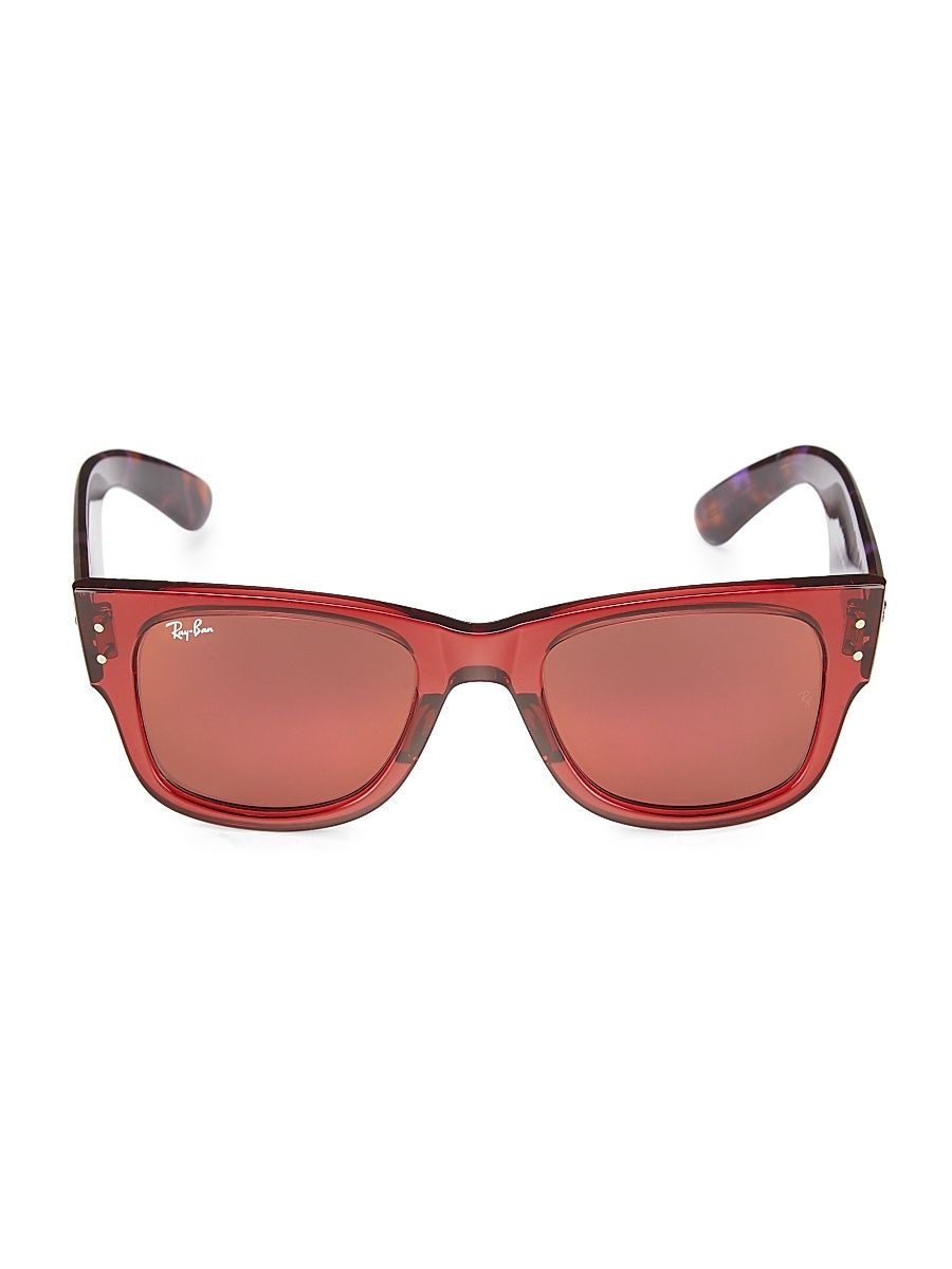 Women's RB0840 51MM Wayfarer Sunglasses - Transparent Pink