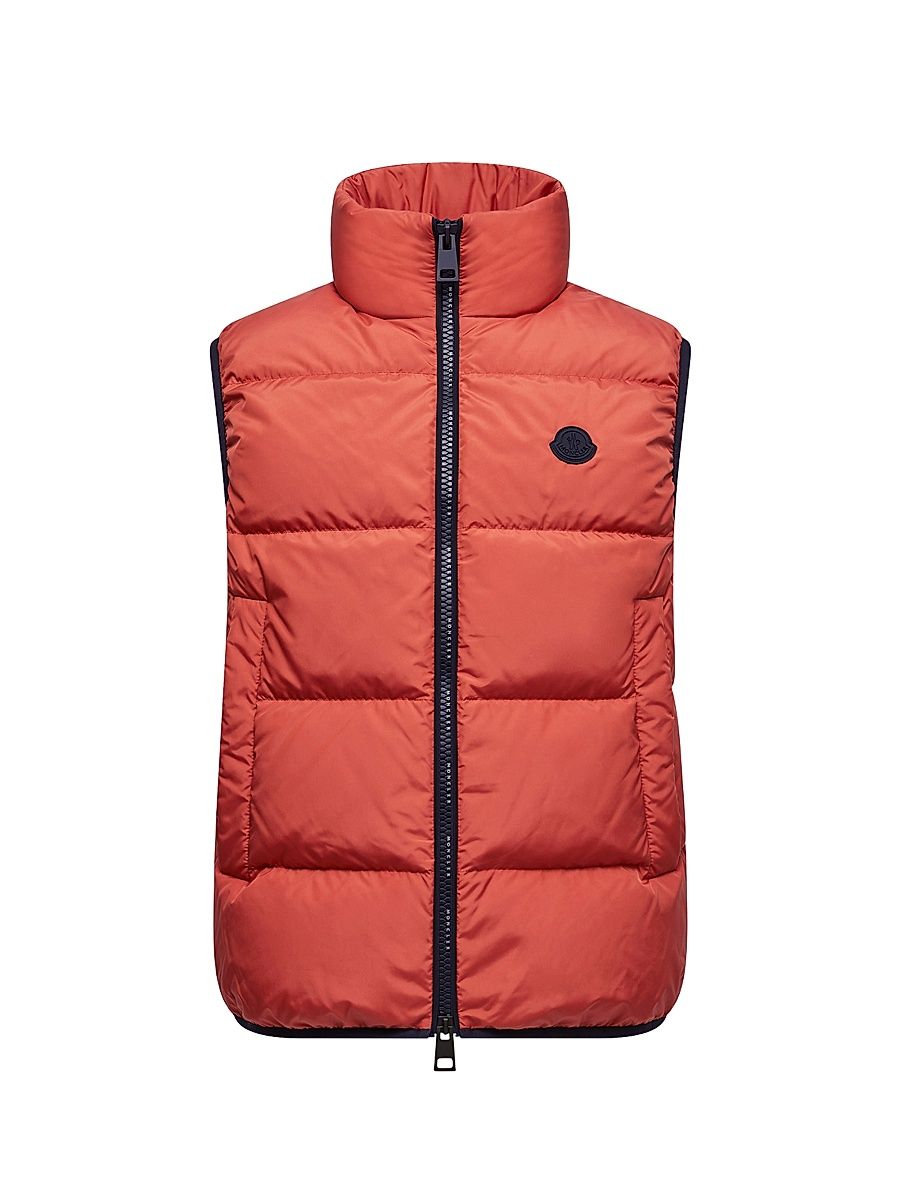 Men's Gabas Puffer Vest - Dark Orange - Size XL