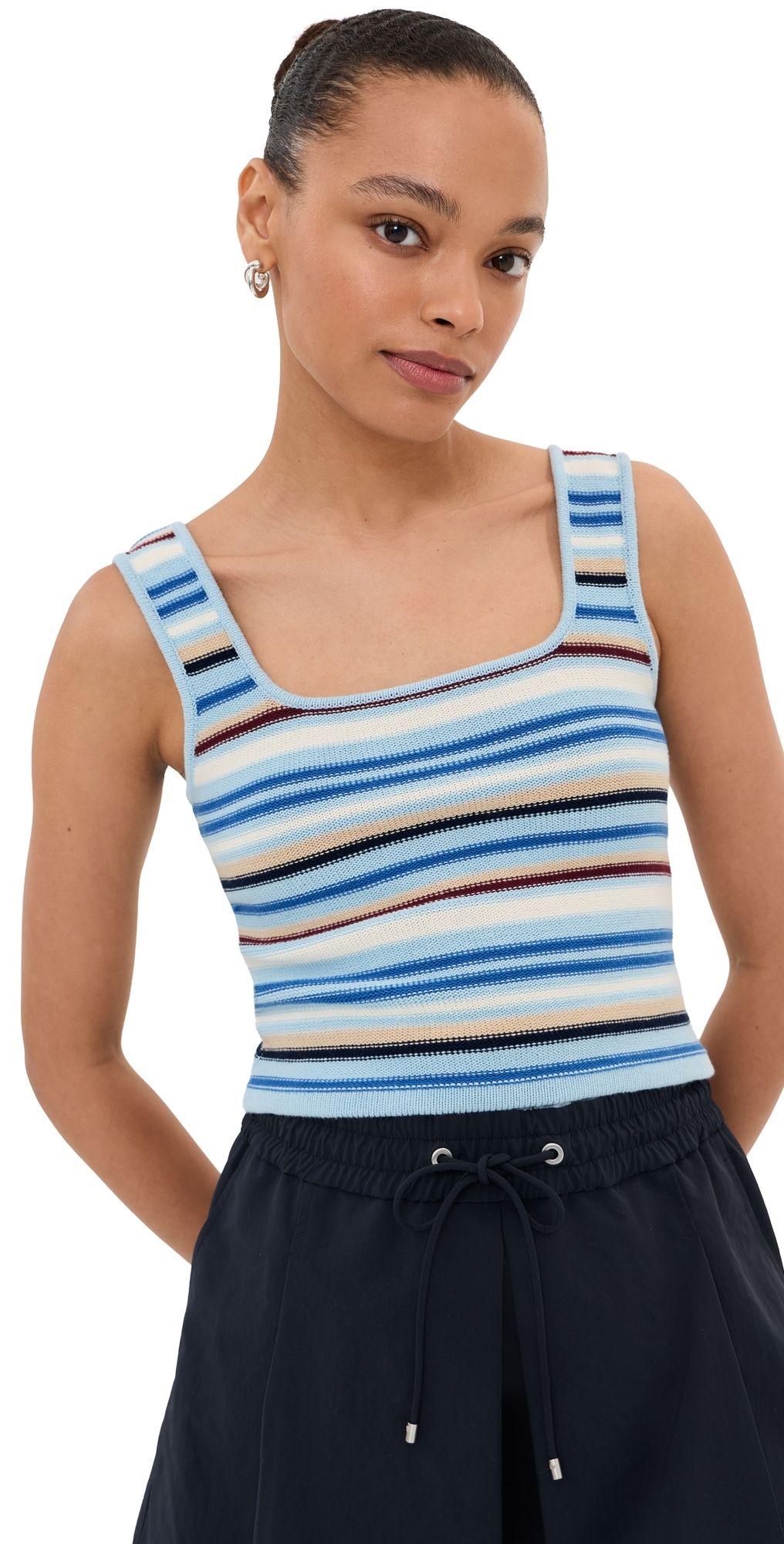 LE BOP Jensen Tank Sand Multi Stripe M