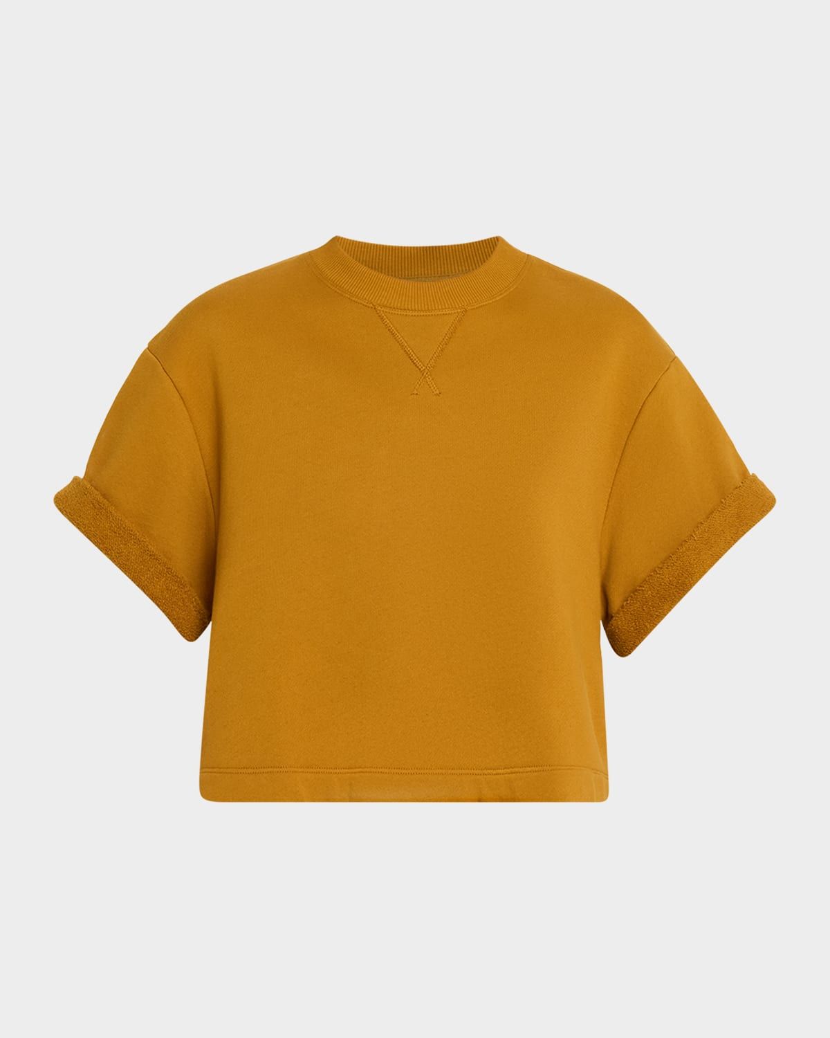 Cove Cotton-Terry Crop Top