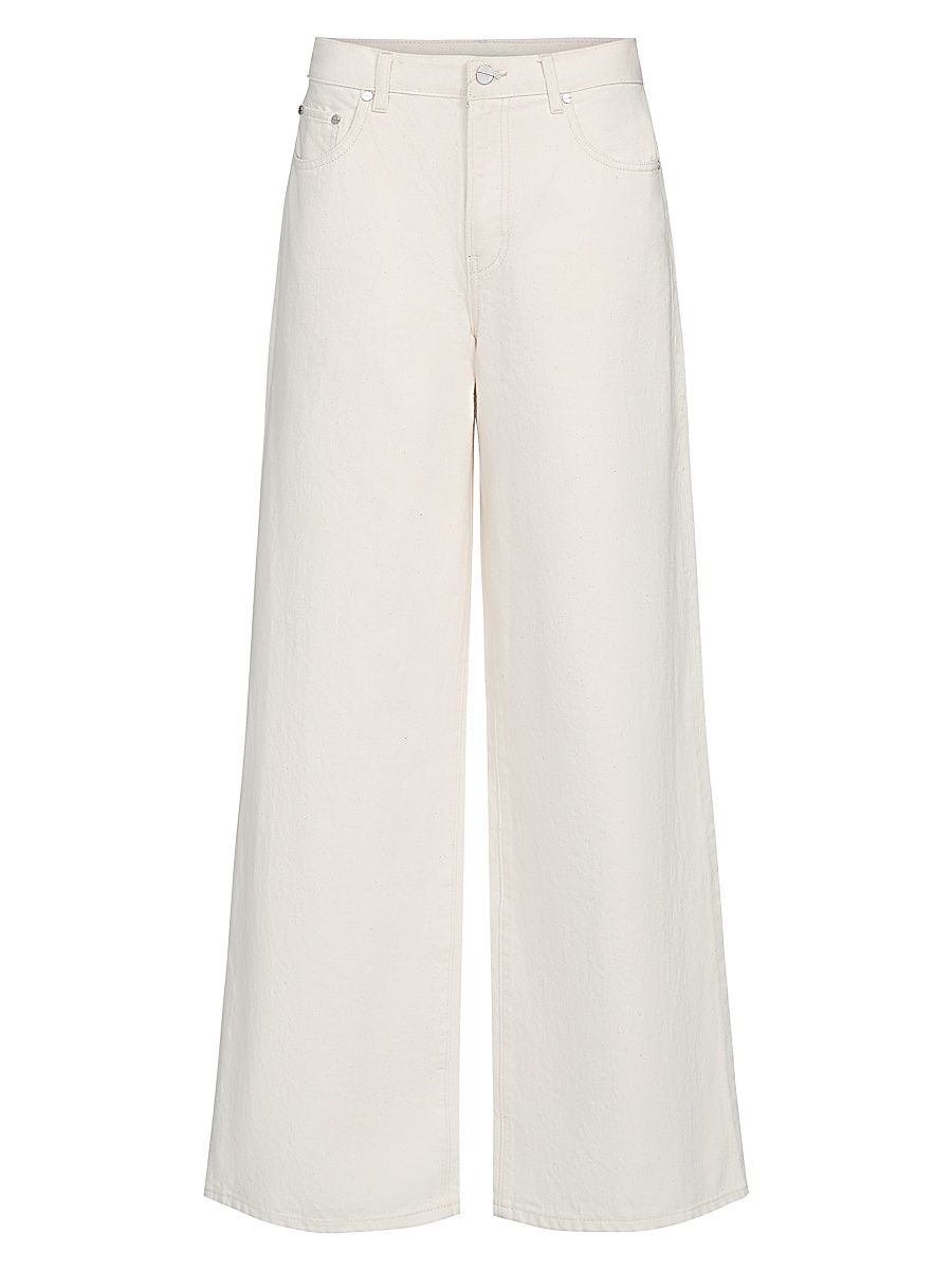 Women's Tiny Dancer Wide-Leg Jeans - Natural - Size 30