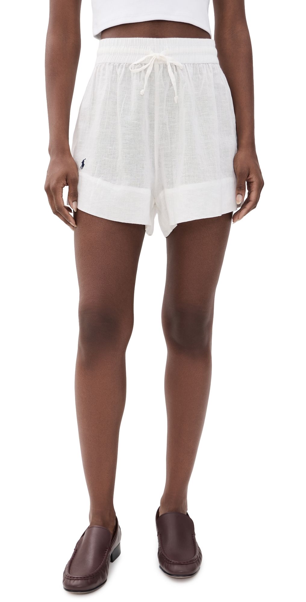 Polo Ralph Lauren Boyfriend Shorts Cream XL