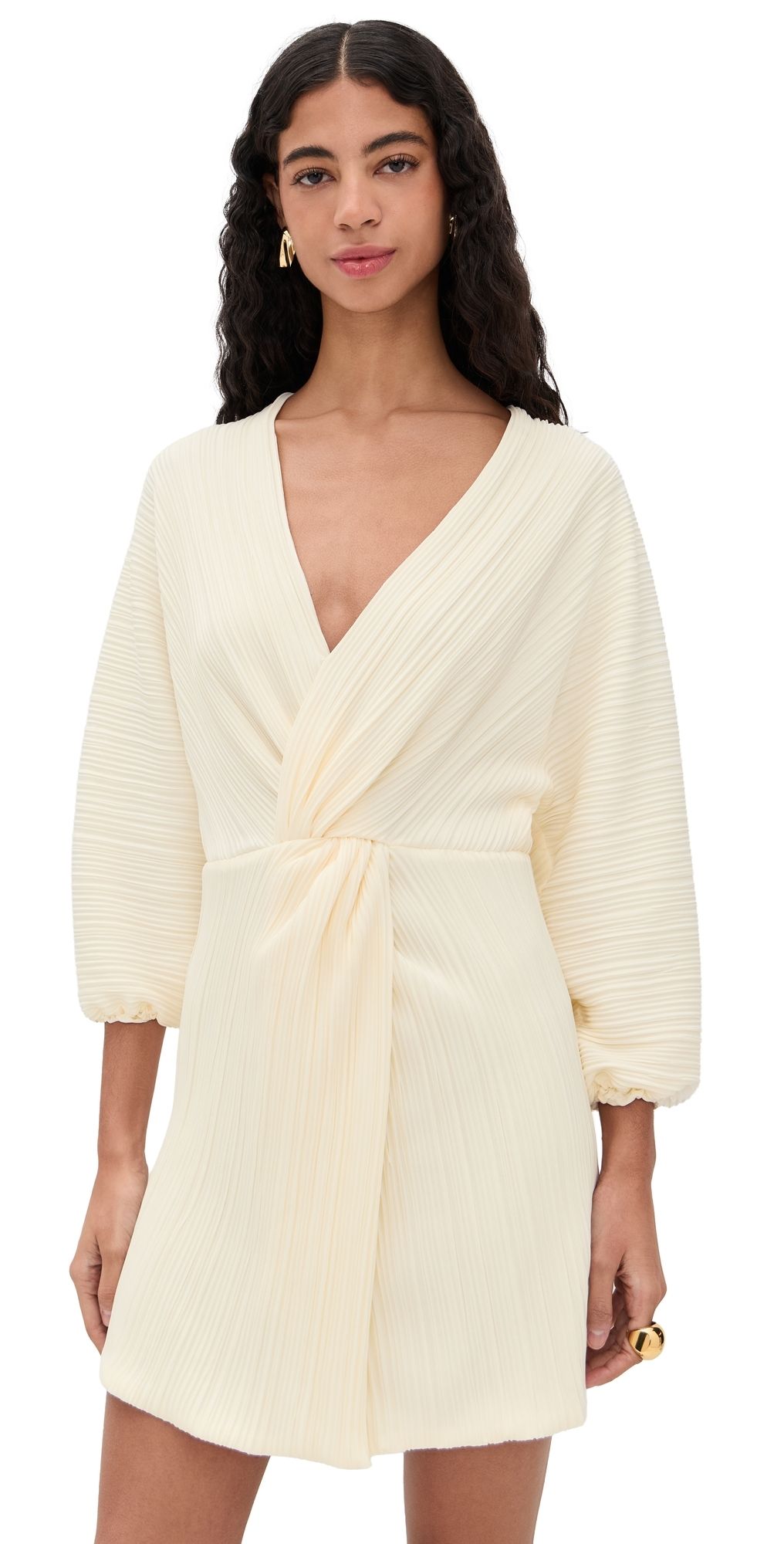 Maylé Vásquez Halo Dress Off White S