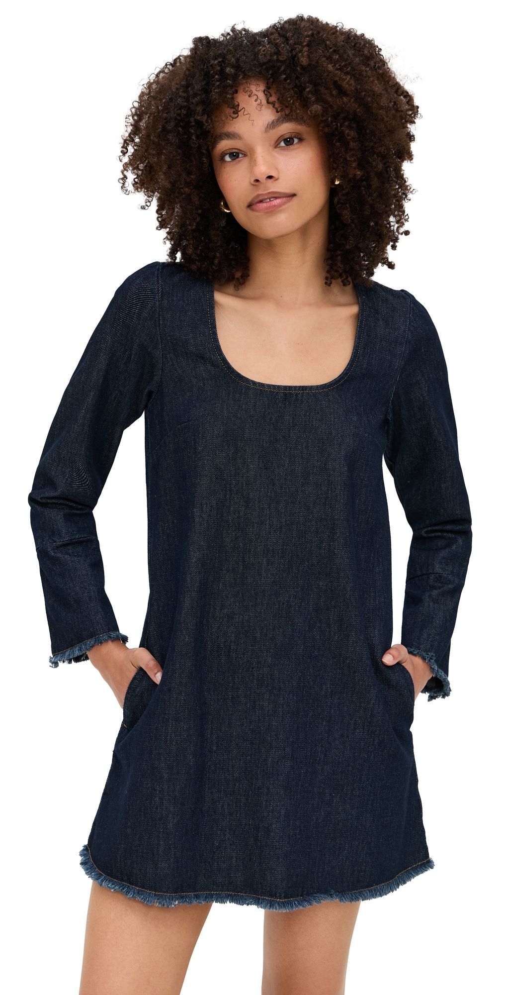 ALIGNE Lucas Denim Mini Dress Indigo 6