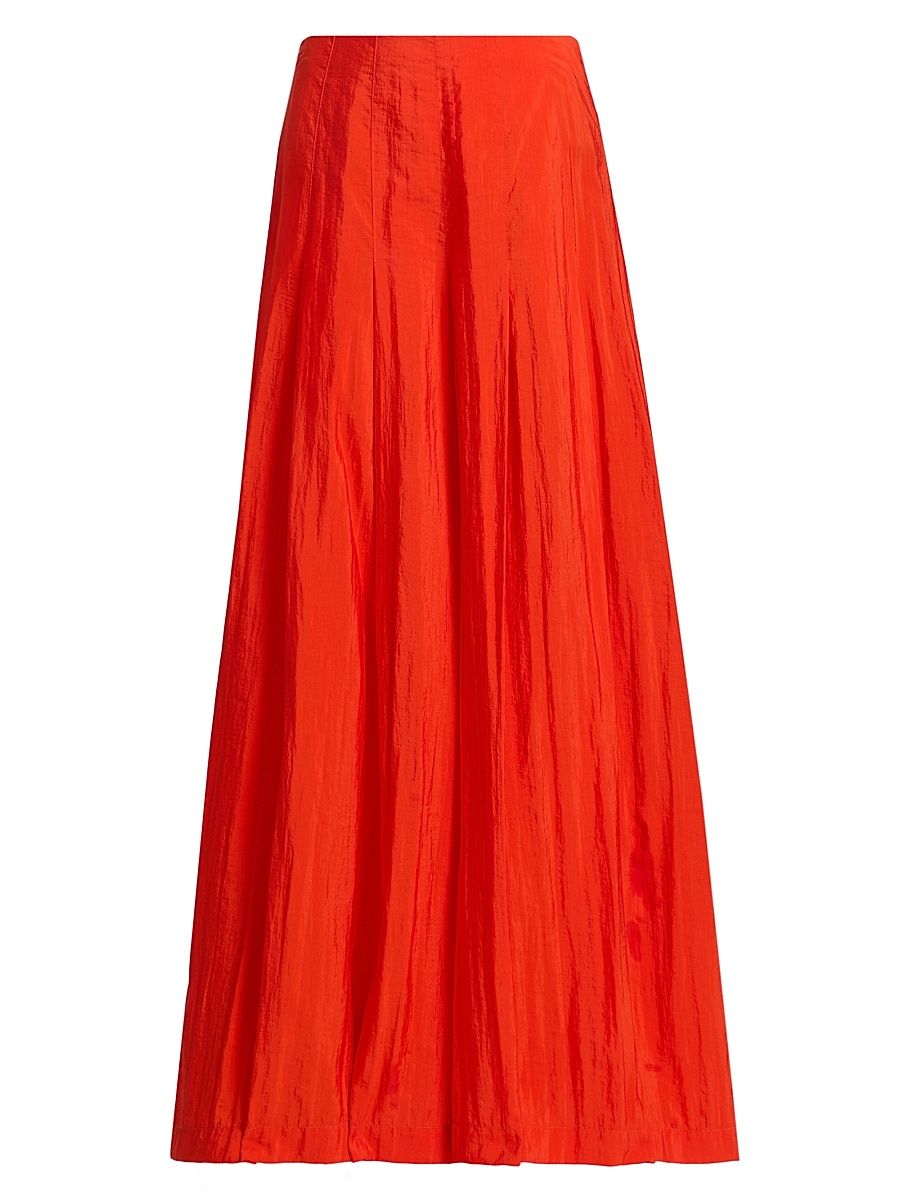 Women's Jagger Wide-Leg Pants - Red Tangerine - Size 14